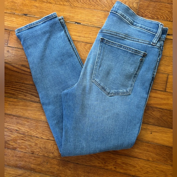 Madewell Mid-Rise Stovepipe Jeans Size 28 - Picture 1 of 6
